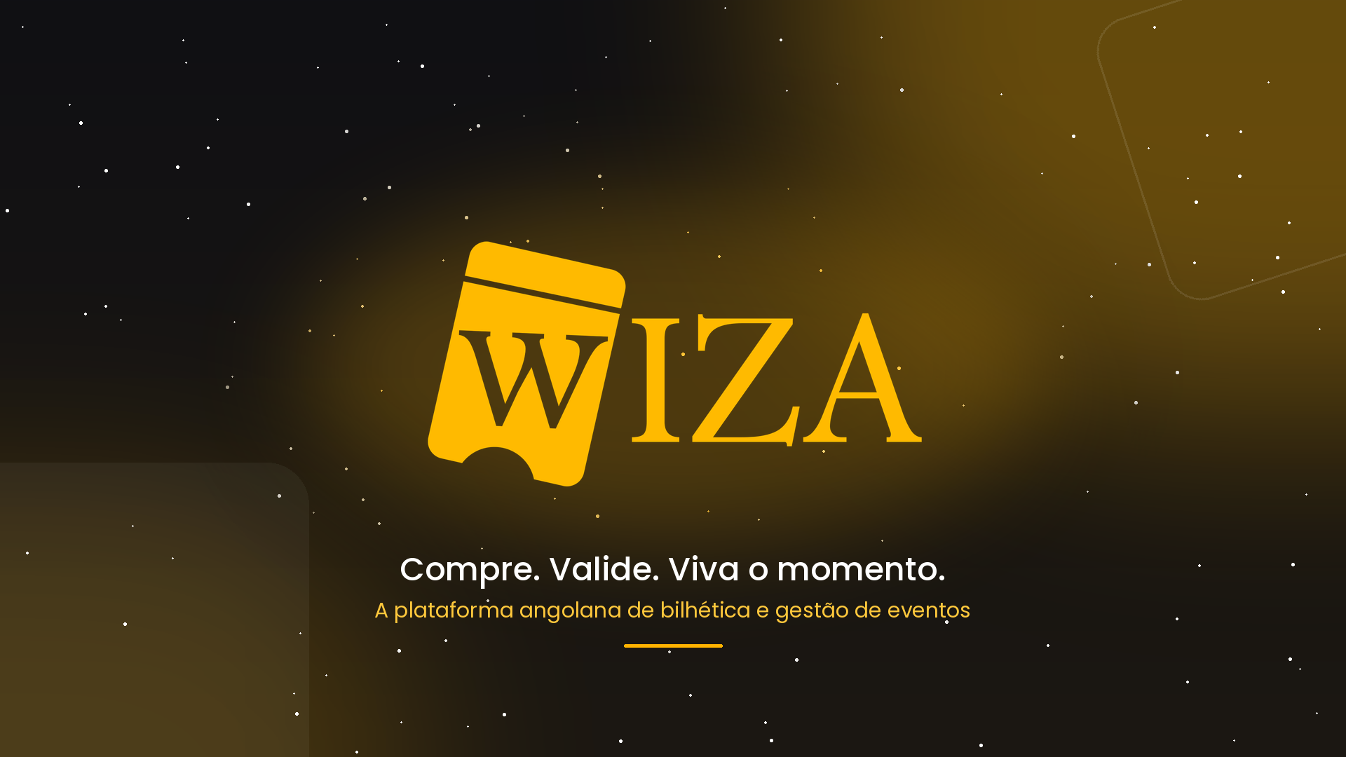 Bilhete de Teste – Wiza Eventos